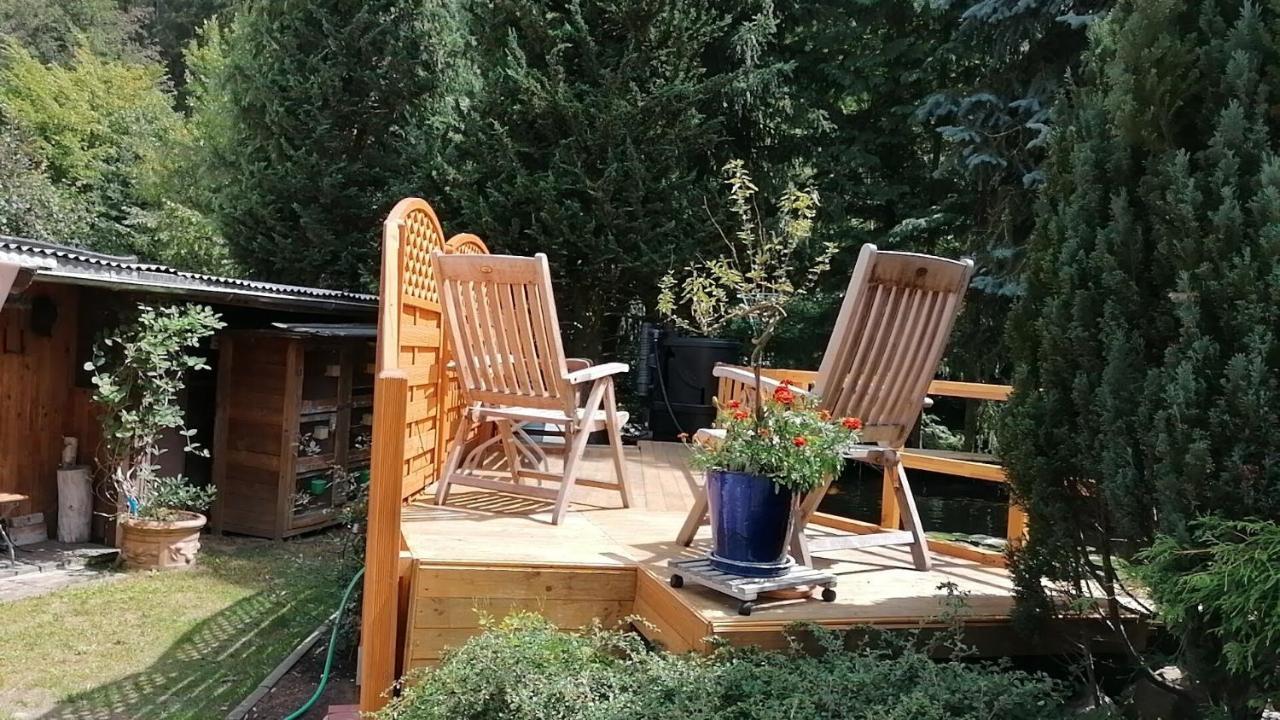 Haus Am Waldrand Apartment Freital Bagian luar foto